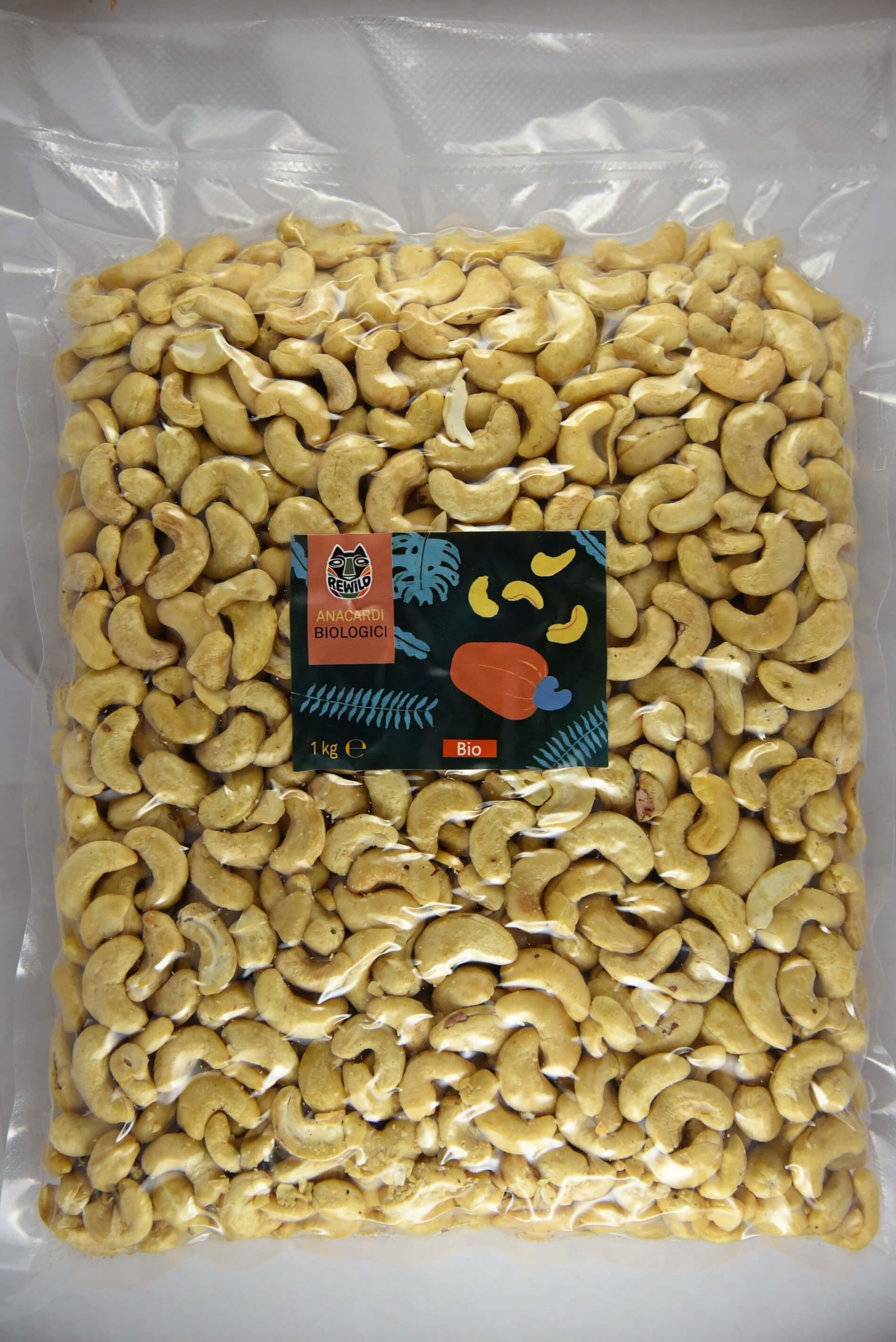 anacardi al naturale 1kg rewild