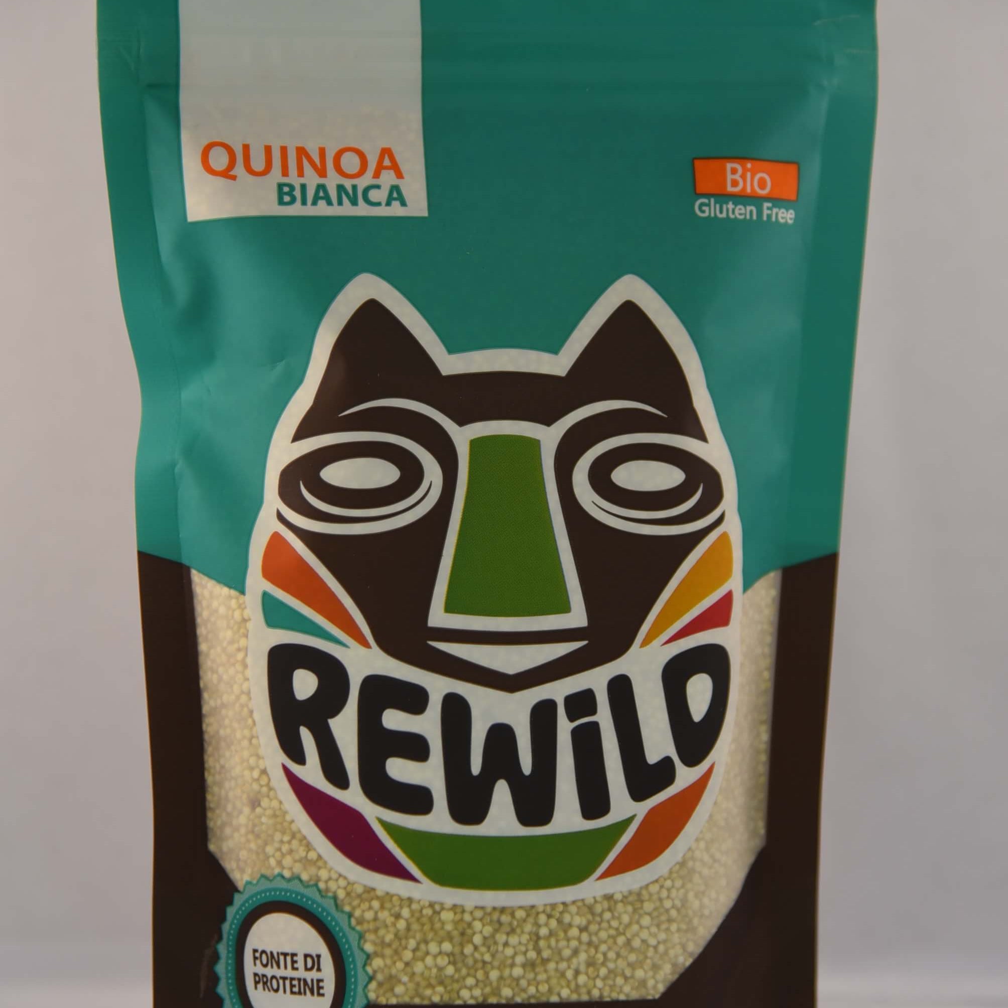 quinoa bianca 350gr bio rewild