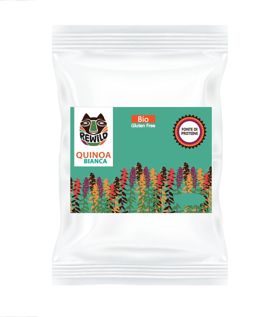 quinoa bianca bio senza glutine rewild