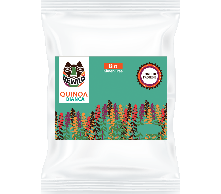 quinoa bianca bio senza glutine rewild