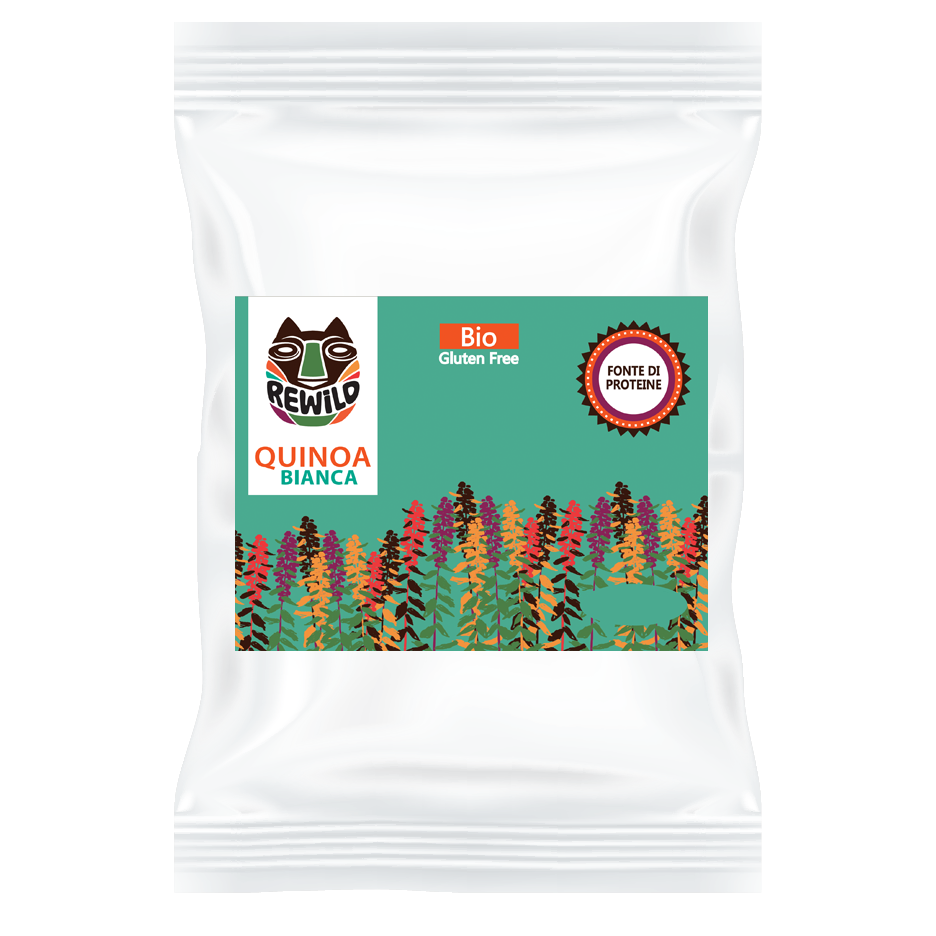 quinoa bianca bio senza glutine rewild
