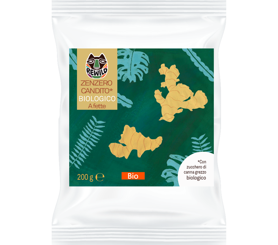 zenzero candito bio a fette rewild